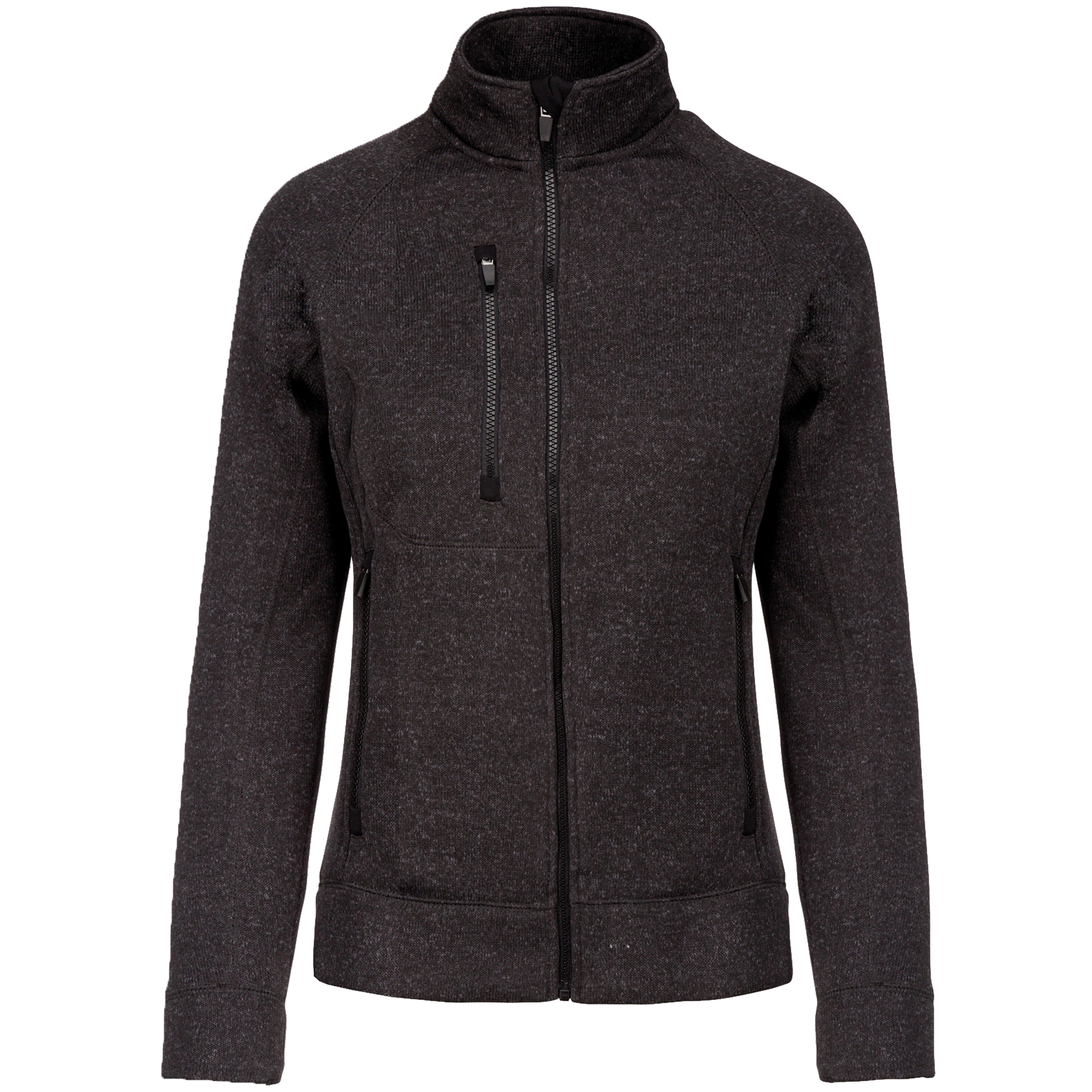 Miniature 11 pour Veste zippée chinée femme