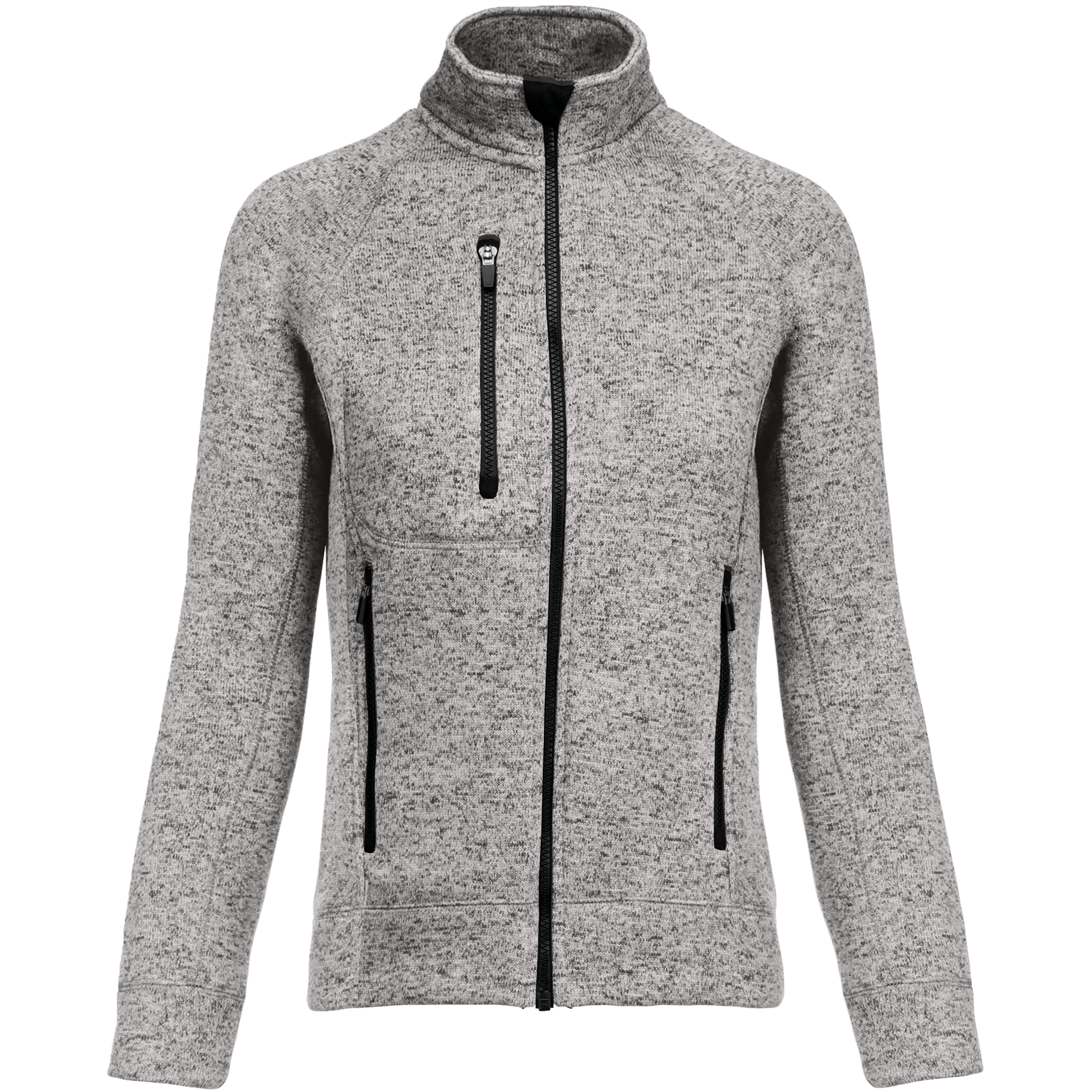 Miniature 13 pour Veste zippée chinée femme