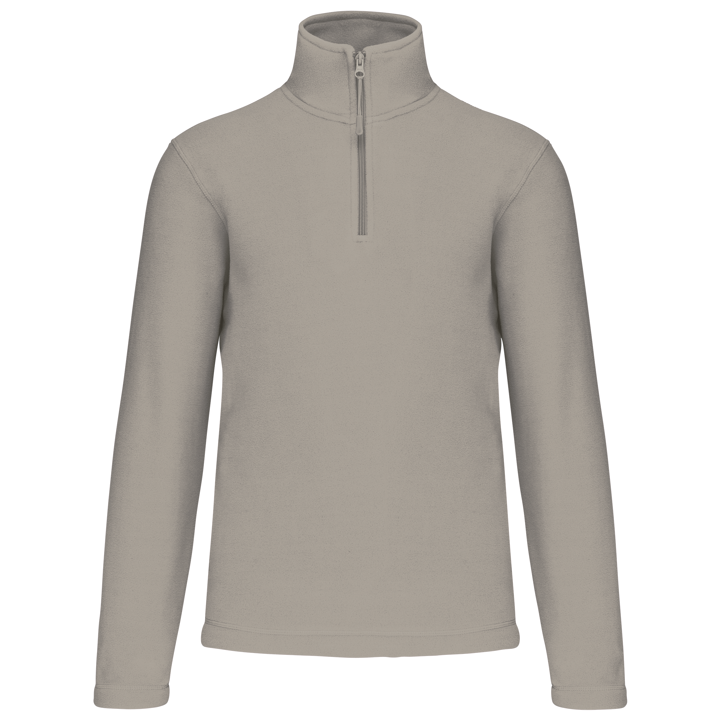 Miniature 8 pour Enzo > Micropolaire col zippé homme