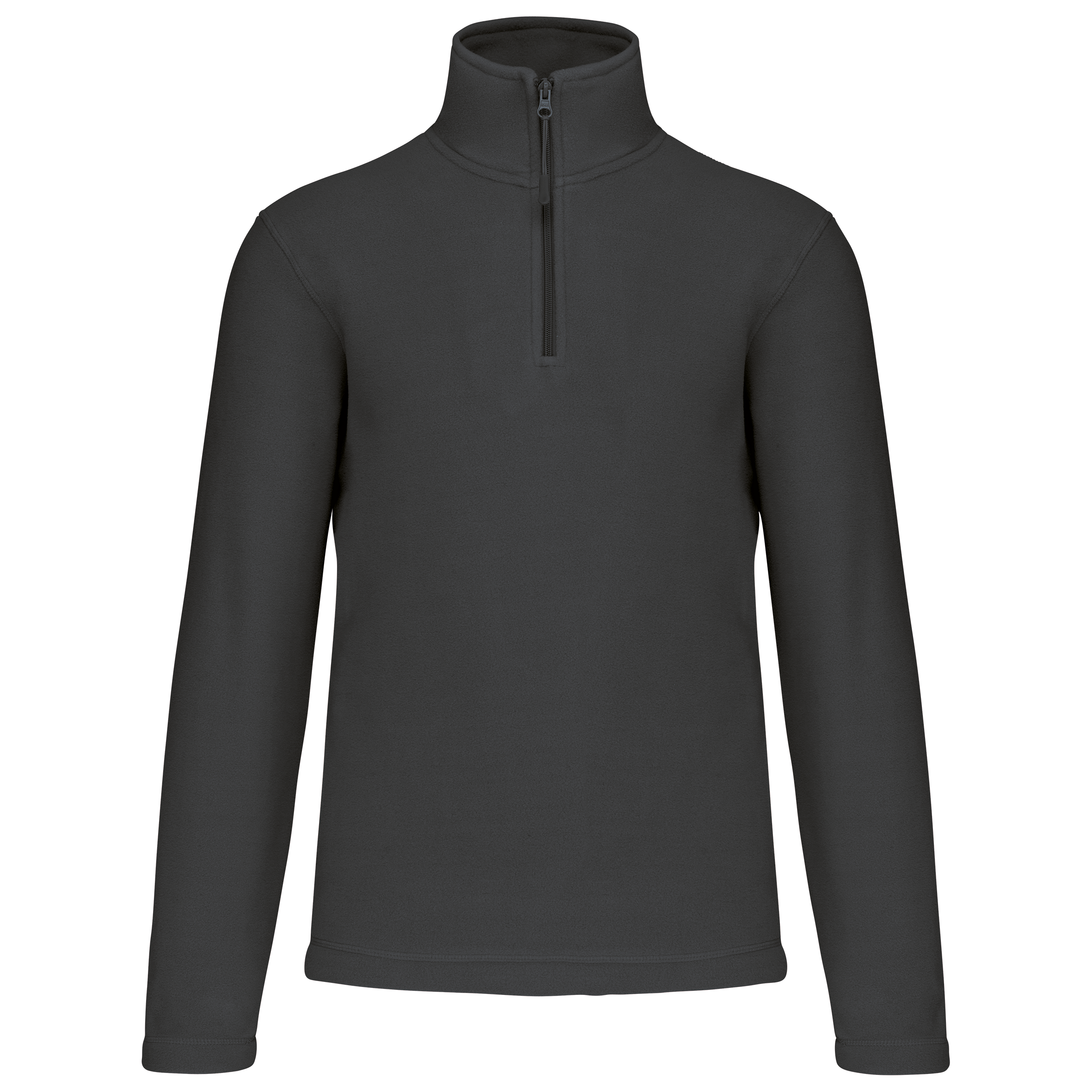 Miniature 14 pour Enzo > Micropolaire col zippé homme