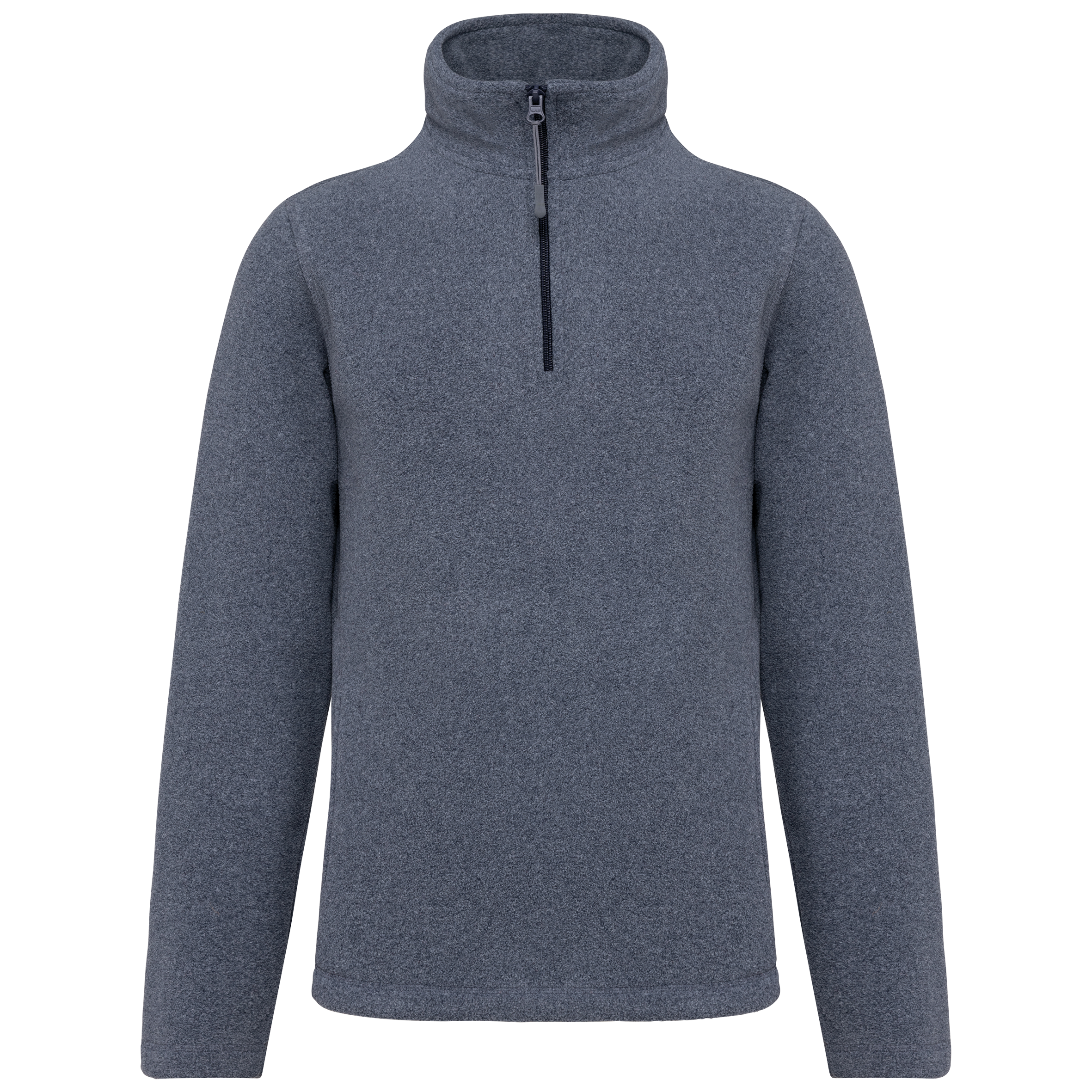 Miniature 17 pour Enzo > Micropolaire col zippé homme