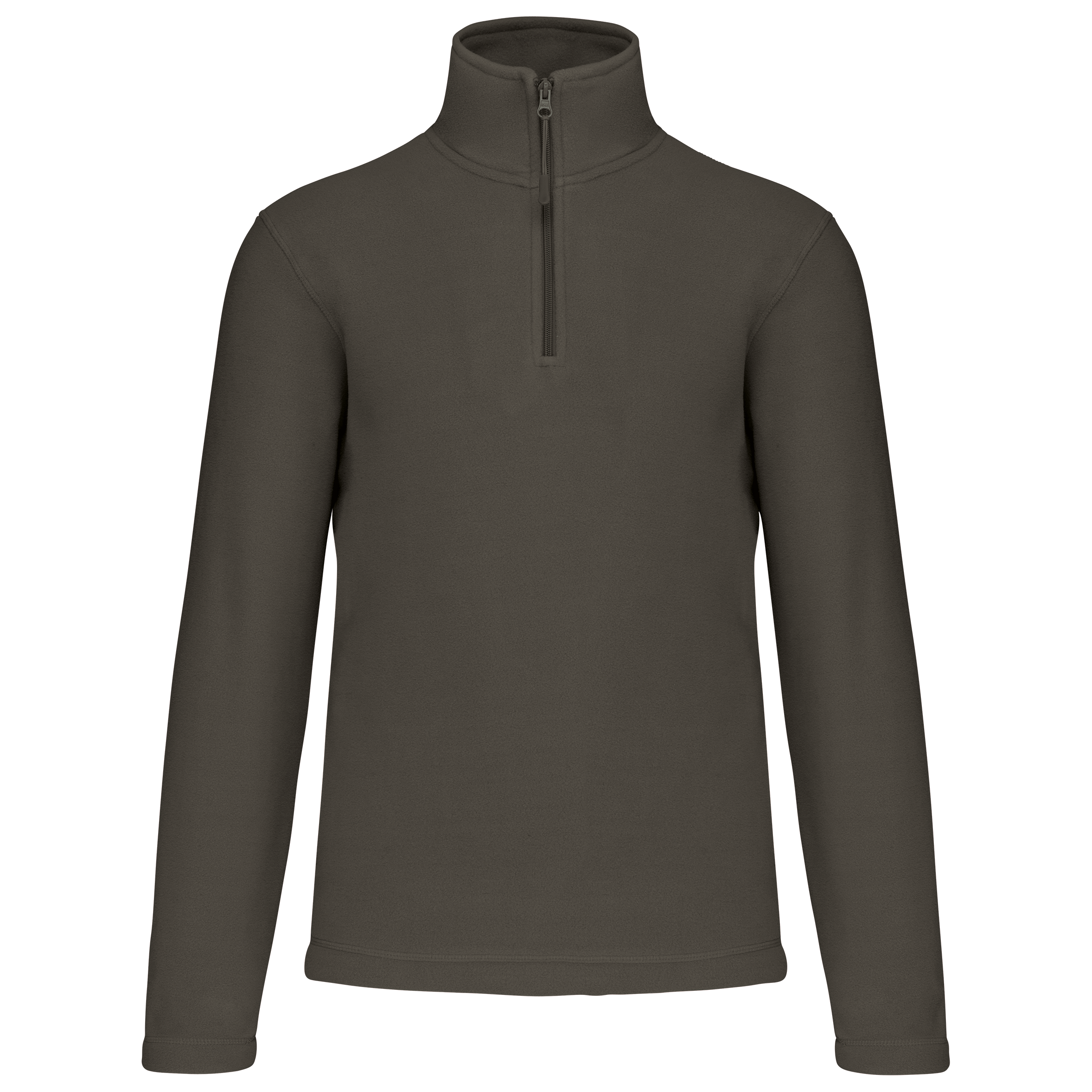 Miniature 19 pour Enzo > Micropolaire col zippé homme