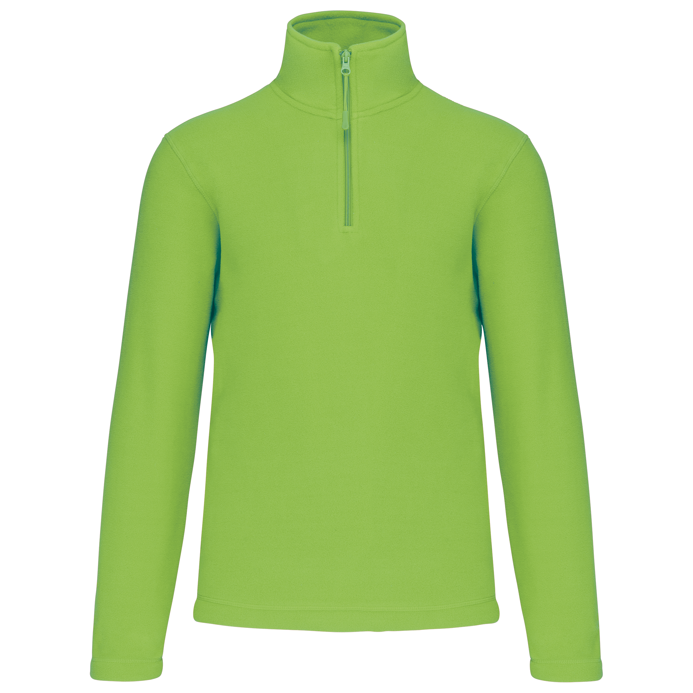 Miniature 21 pour Enzo > Micropolaire col zippé homme