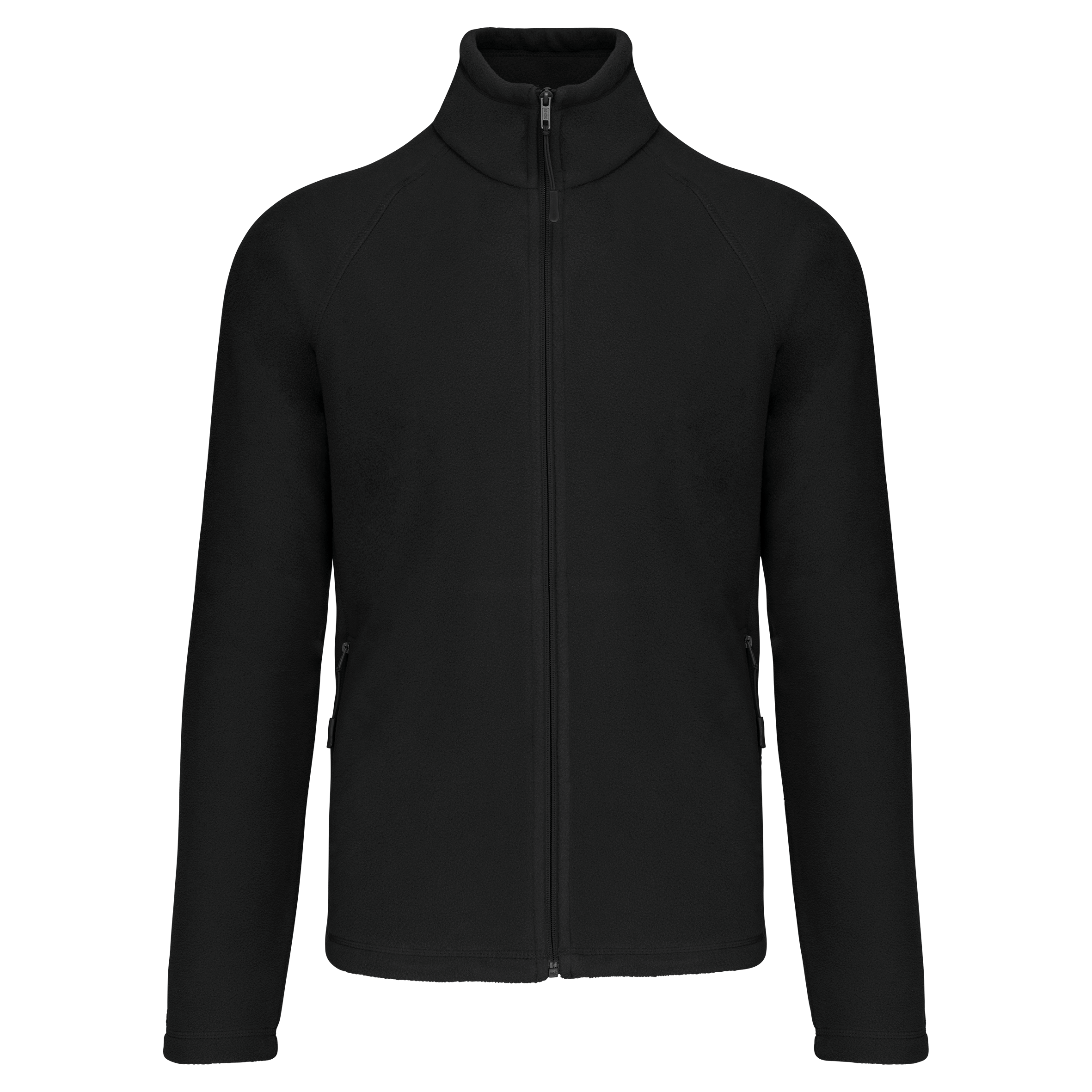 Miniature 2 pour Veste micropolaire zippée manches raglan homme