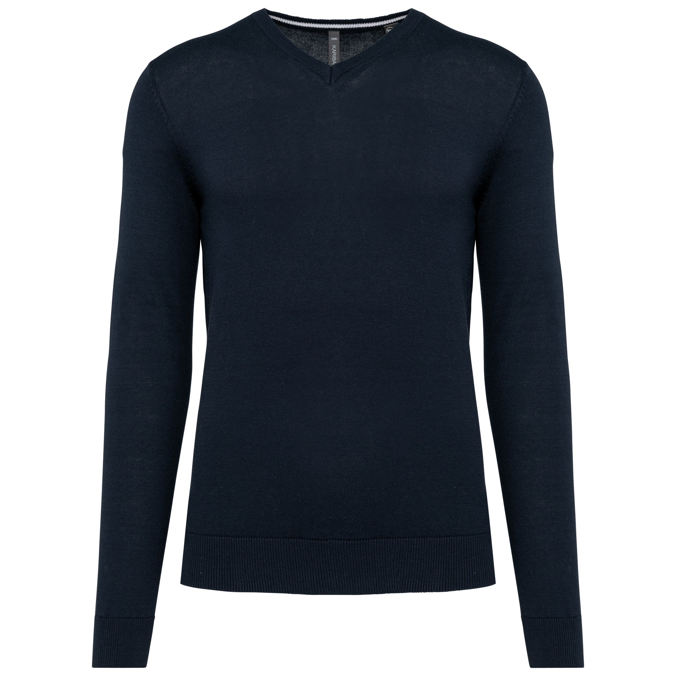 Miniature 10 pour Pull col en V écoresponsable homme