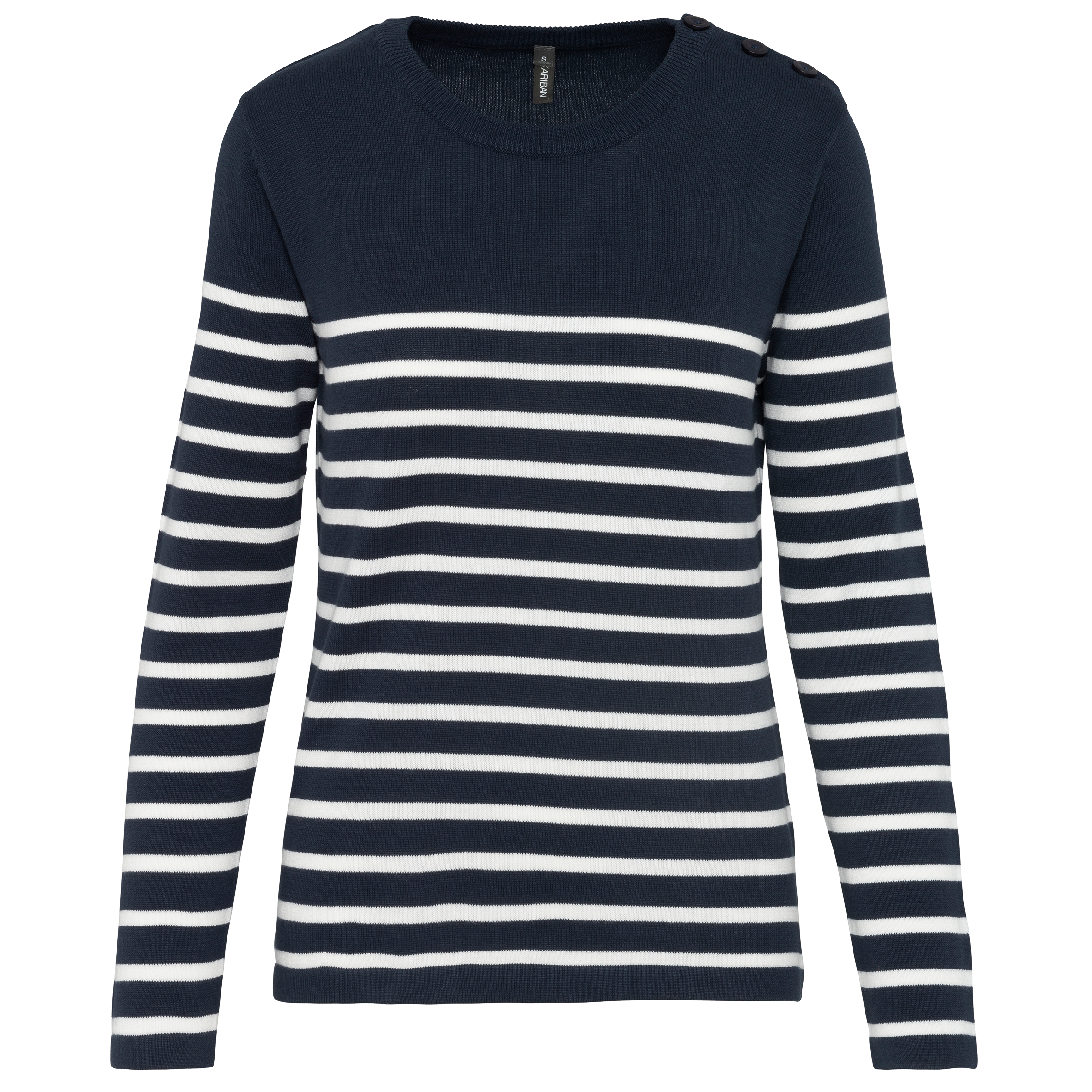 Miniature 10 pour Pull marin femme