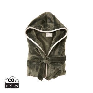 Visuel VINGA Peignoir de luxe en peluche RPET Louis taille S-M