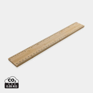 Visuel Règle 30cm épaisse et double face en bambou Timberson