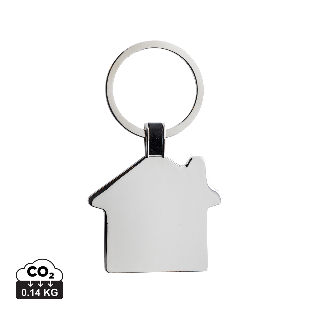 Miniature 1 pour Porte-clés maison en alliage de zinc recyclé RCS