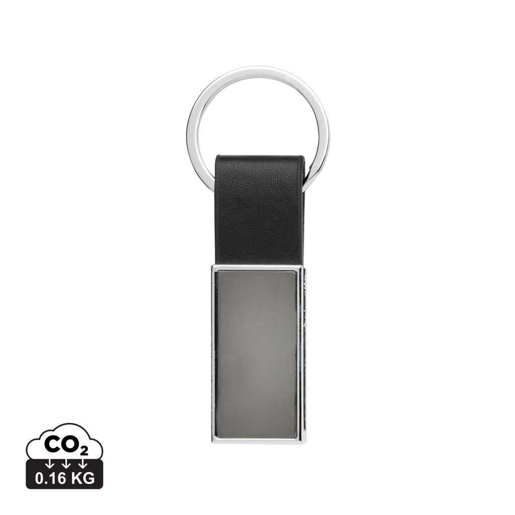 Miniature 1 pour Porte-clés luxe en PU et alliage de zinc recyclé RCS