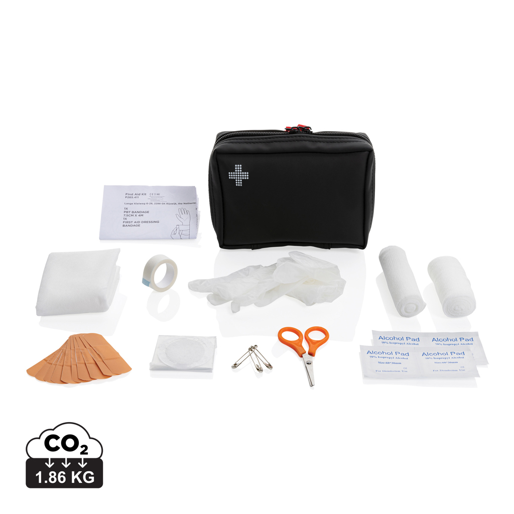 Miniature 1 pour Set de premiers secours en PU nubuck recyclé RCS