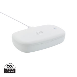 Visuel Boîte de stérilisation UV-C avec chargeur sans fil 5W