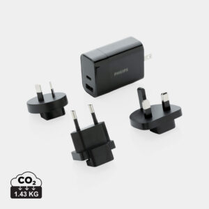 Visuel Chargeur USB de Voyage Philips, USB 30W Ultra Rapide
