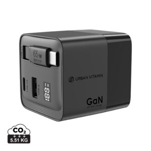 Visuel Chargeur 65W GaN avec câble Urban Vitamin Mendocino