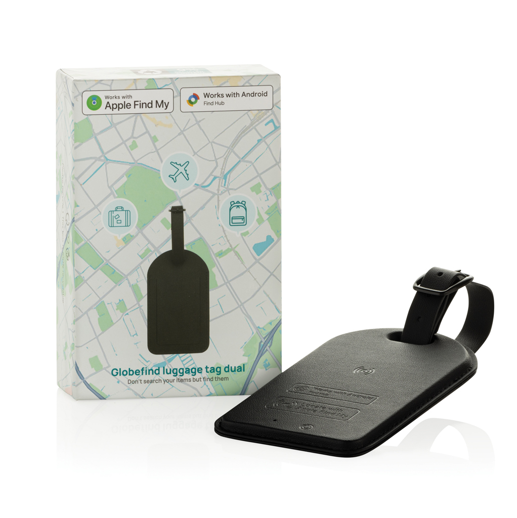 Miniature 3 pour Étiquette à bagages avec géolocalisation Globefind Dual RCS