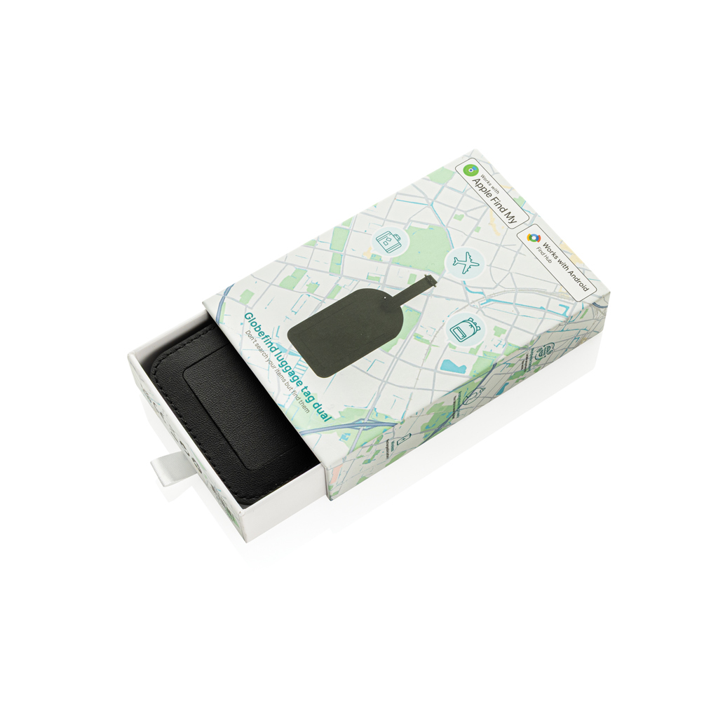 Miniature 16 pour Étiquette à bagages avec géolocalisation Globefind Dual RCS