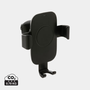 Visuel Support voiture avec chargeur 10W en plastique recyclé RCS