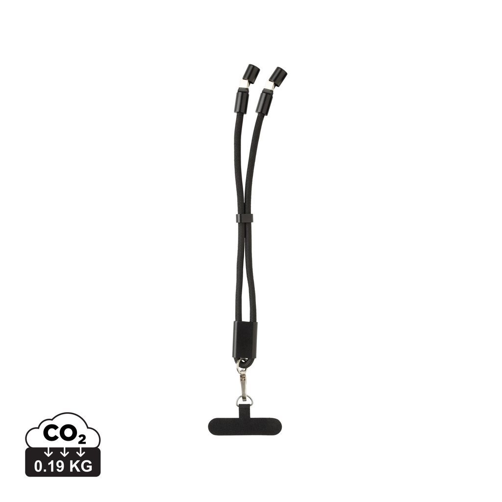 Miniature 1 pour Bracelet téléphone avec câble 60W en rPET RCS LoopAmp