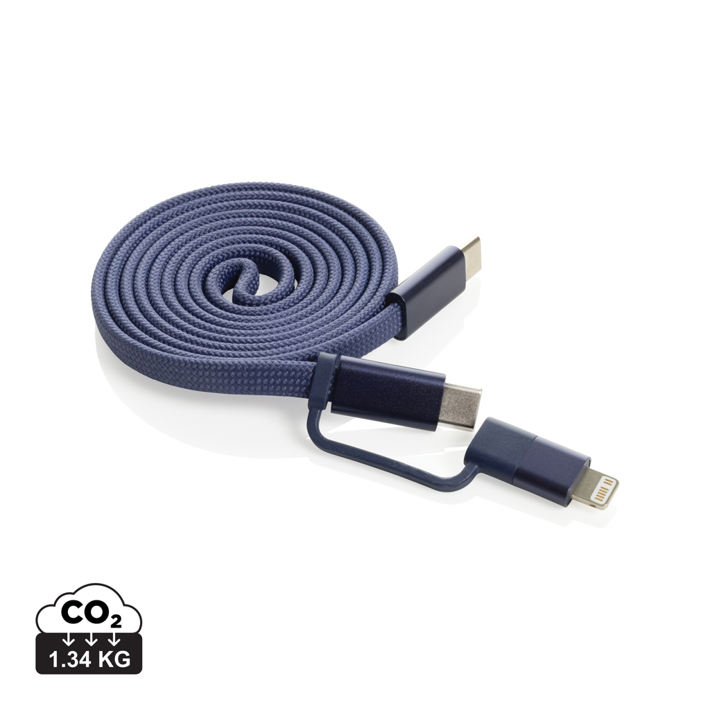 Miniature 15 pour Câble magnétique 60W 2 en 1 Arc en PET RCS