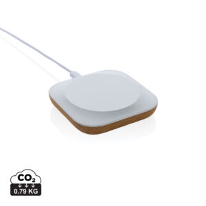 Visuel Chargeur 10W en plastique recyclé RCS et liège Oregon