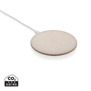 Visuel Chargeur à induction 5W en fibre de paille