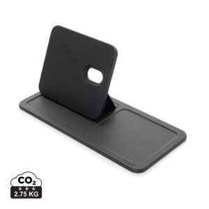 Visuel Chargeur de bureau 3 en 1 en PU recyclé RCS Swiss Peak