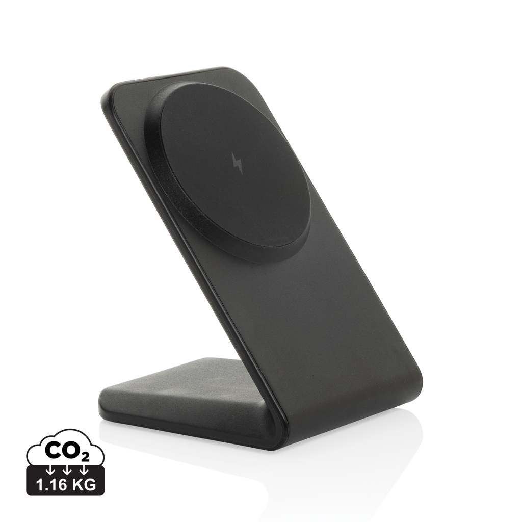 Miniature 1 pour Chargeur magnétique 15W en plastique recyclé RCS VoltPerch