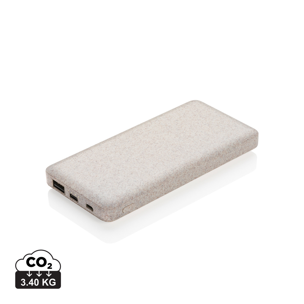 Miniature 1 pour Powerbank en fibre de paille de blé 10.000 mAh