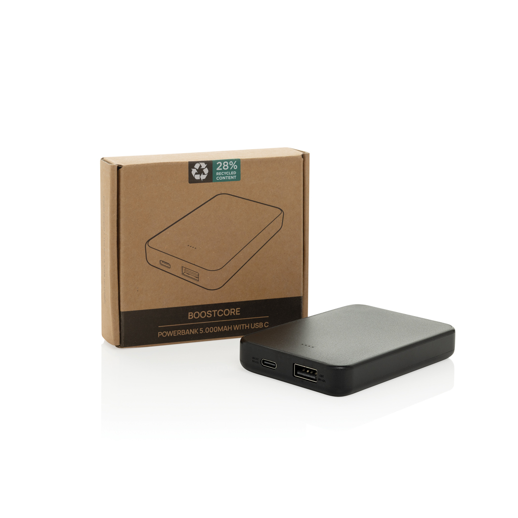Miniature 3 pour Powerbank 5000mAh avec USB C en ABS recyclé RCS Boostcore