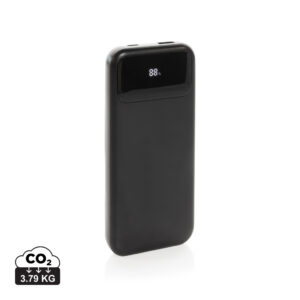 Visuel Powerbank 10.000mAh en plastique RCS avec câbles Turbopack