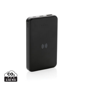 Visuel Powerbank 5000mAh avec induction 5W en plastique recyclé RCS
