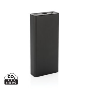 Visuel Powerbank 20.000 mAh et 20W en aluminium recyclé RCS Terra
