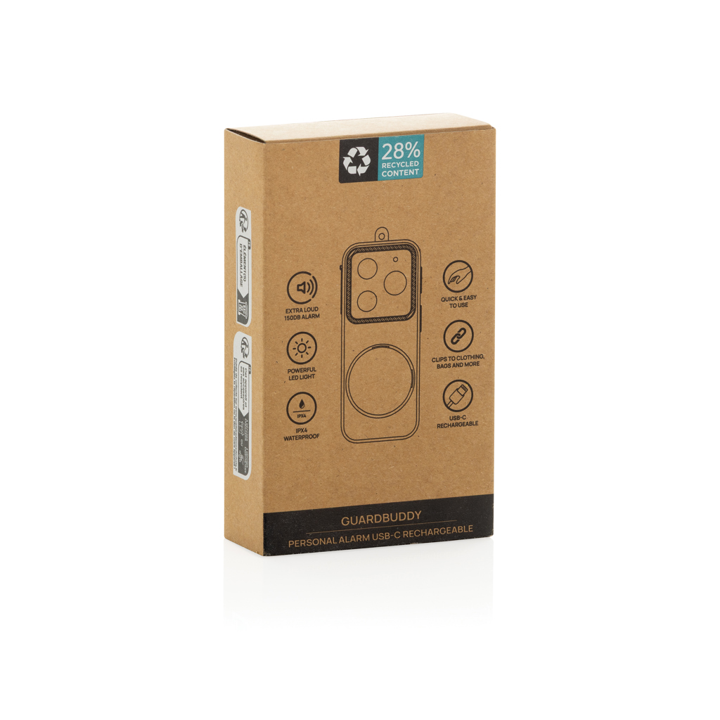 Miniature 15 pour GuardBuddy Alarme personnelle RCS rechargeable USB-C