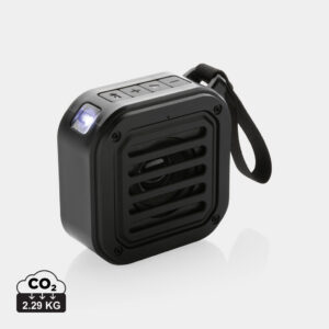 Visuel Enceinte 3W solaire en plastique recyclé RCS Sunwave