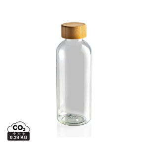 Visuel Bouteille 600ml en rPET GRS avec couvercle en bambou FSC®