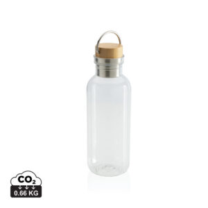 Visuel Bouteille 680ml en rPET GRS, couvercle en bambou FSC®