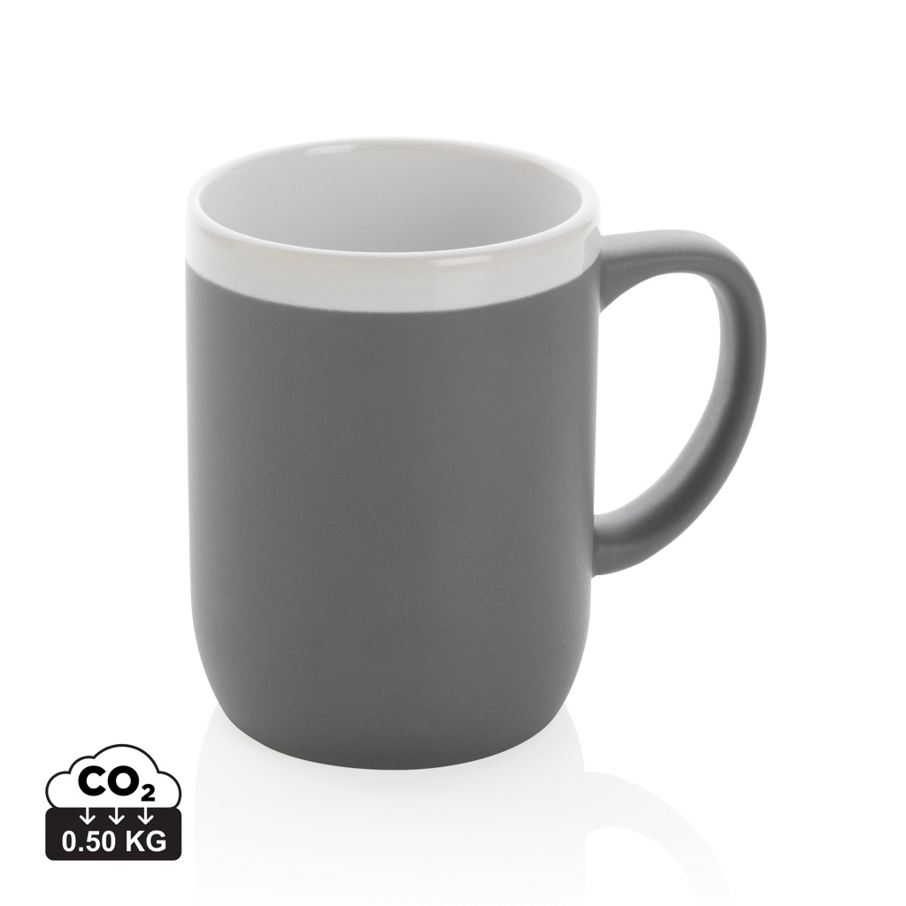Miniature 10 pour Mug en céramique avec bord blanc
