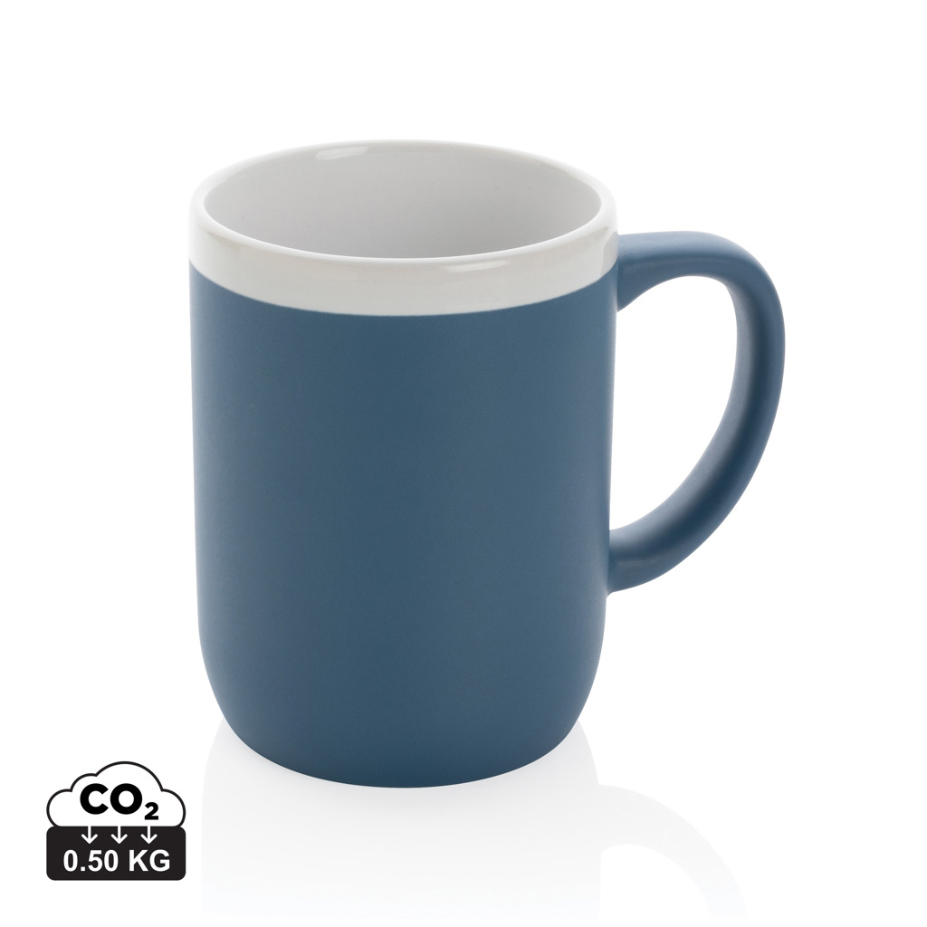 Miniature 11 pour Mug en céramique avec bord blanc