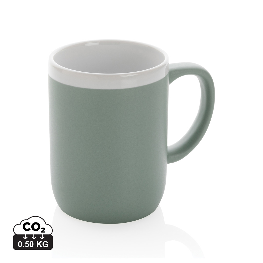 Miniature 12 pour Mug en céramique avec bord blanc