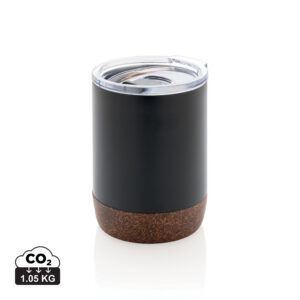 Visuel Petite tasse à café en liège et acier recyclé RCS