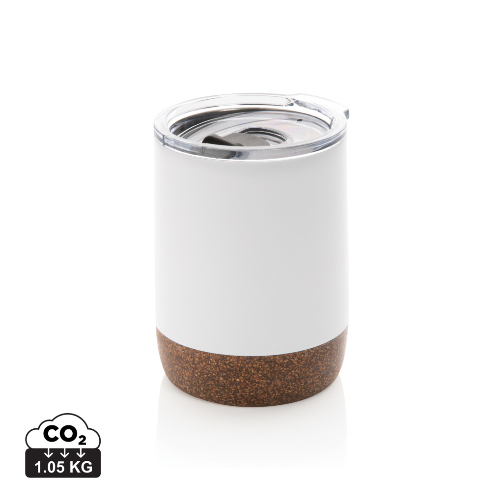 Miniature 11 pour Petite tasse à café en liège et acier recyclé RCS