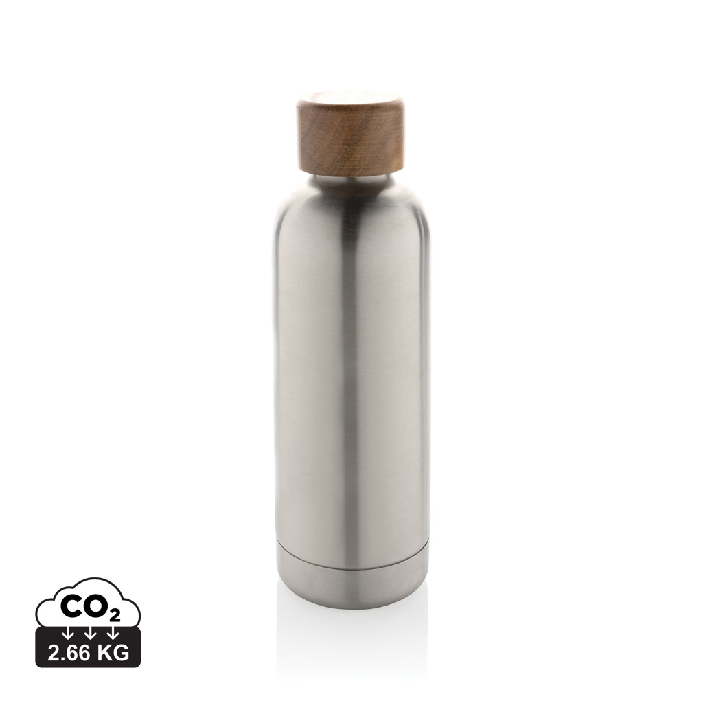 Miniature 9 pour Bouteille iso en acier inoxydable recyclé certifiée RCS Wood