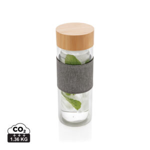 Visuel Bouteille à double paroi en verre Impact