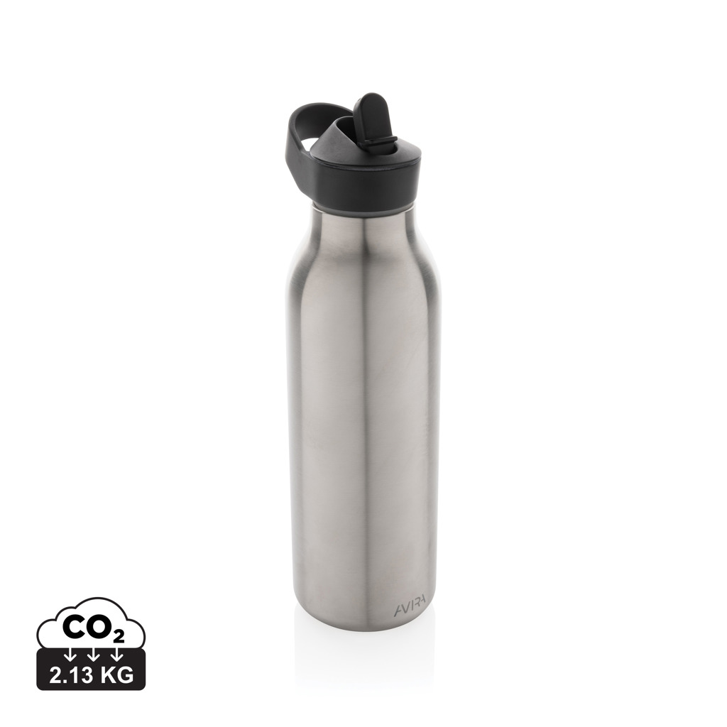 Miniature 18 pour Bouteille d'eau 500ml fliptop en acier RCS Avira Ara