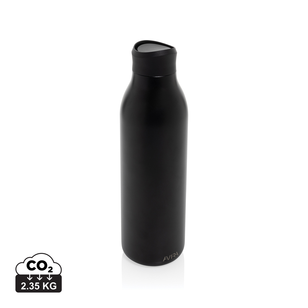 Miniature 1 pour Bouteille d'eau 600ml en acier recyclé RCS Avira Alok