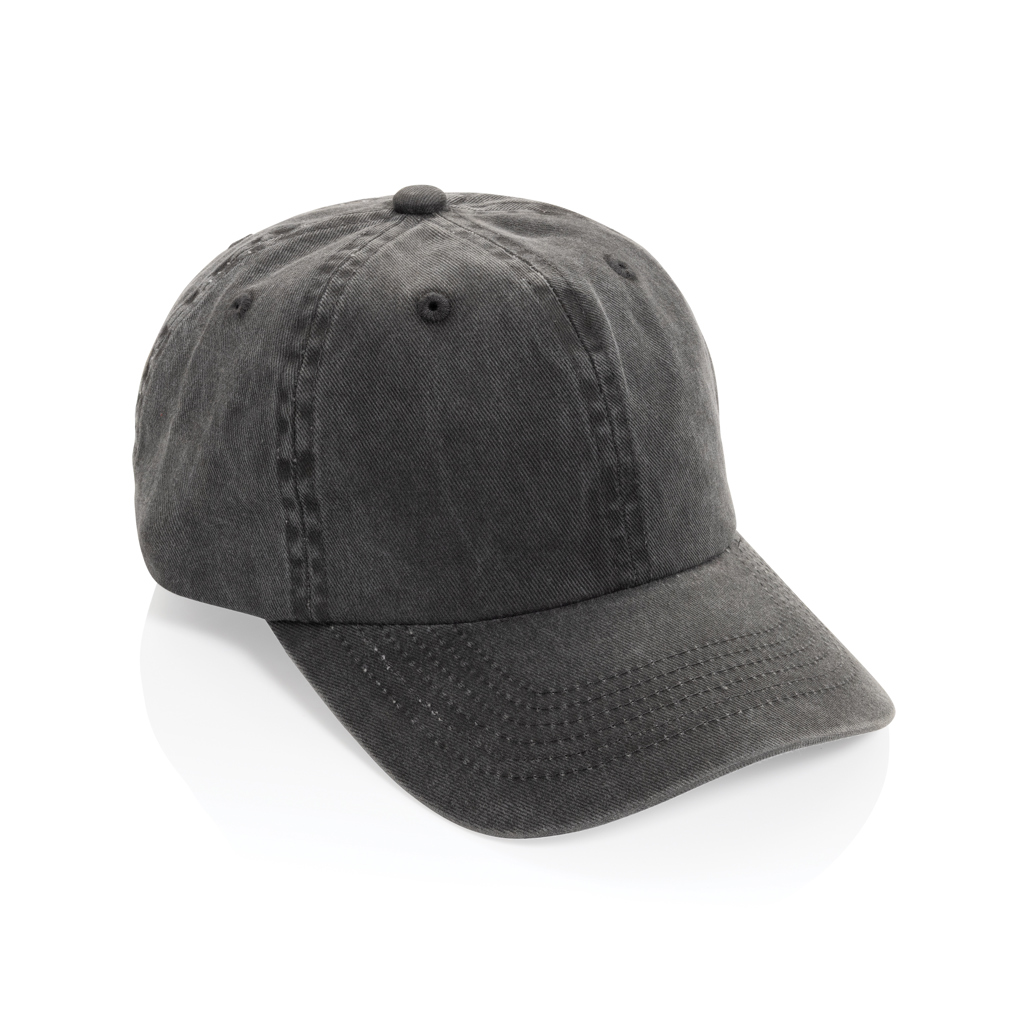 Miniature 2 pour Casquette à 6 panneaux en coton sergé délavée BEAU AWARE™