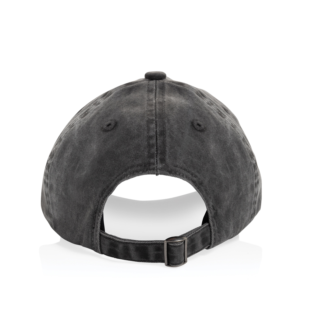 Miniature 6 pour Casquette à 6 panneaux en coton sergé délavée BEAU AWARE™