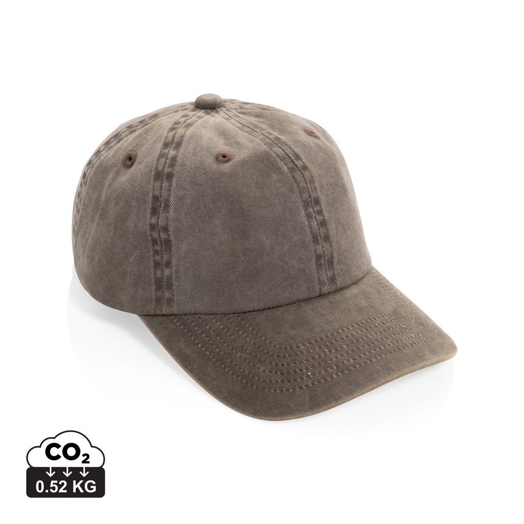 Miniature 14 pour Casquette à 6 panneaux en coton sergé délavée BEAU AWARE™