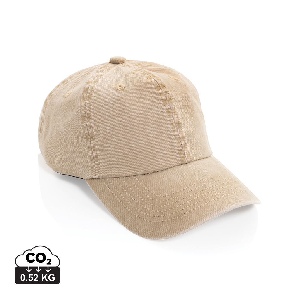 Miniature 15 pour Casquette à 6 panneaux en coton sergé délavée BEAU AWARE™