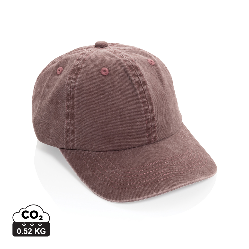 Miniature 16 pour Casquette à 6 panneaux en coton sergé délavée BEAU AWARE™